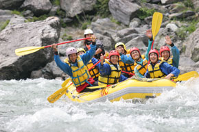 river rafting japan