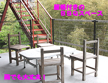 川辺の宿 川かぜでBBQ